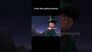 Koofy after getting exposed shorts koofy drama lorax [upl. by Owades672]