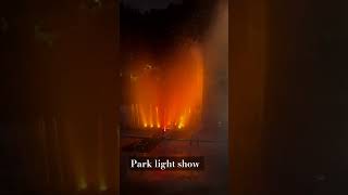 Park light show trending viral iasranjit ranjits [upl. by Aikrehs]