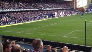 45000 Fans Sing Three Little Birds at Rangers 4  East Fife 0 League Cup 070812 [upl. by Dimo]