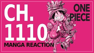 One Piece Manga Chapter 1110 LIVE Reaction [upl. by Zicarelli]