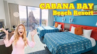 Cabana Bay Beach Resort  Universal Orlando 2024 Hotel amp Room Tour [upl. by Esirtal]