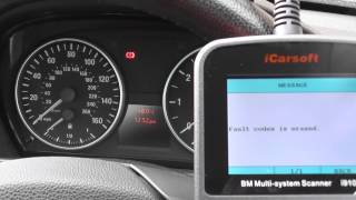 i910 removes BMW E90 airbag light [upl. by Erdnad193]