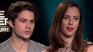 Maze Runner Cast Talks First Time They Met amp Plays Fill In The Blank [upl. by Mat862]