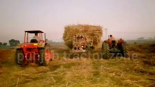 With out tractor come back big trolley MF 385 and 2 rusi belarus 510 brand new tractors [upl. by Tisbe210]