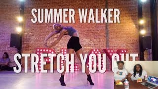 Cisco PurrMovement Choreography Summer Walker Stretch You Out Reaction [upl. by Nosreip]