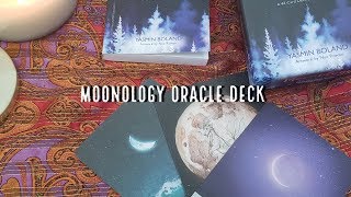 Moonology Oracle Cards UnboxingReview [upl. by Nunciata789]