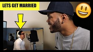 Lets Get Married  Jagged Edge William Singe Cover REACTION [upl. by Naes]