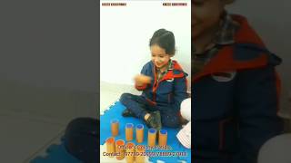 Sensorium Activity for kids  Sound Cylinders  Playgroup Kidzee Kiddiewinks [upl. by Elehcir]