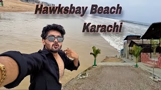 Hawks bay beach Karachi karachi beach beachvibes beach rayanofficialvlog6255 hawksbaybeach [upl. by Assirrem]