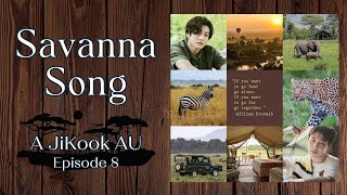 🐘JiKook FF Savannah Song ep 8 safari romance Seoul and Kenya jikookff [upl. by Onitsuaf]