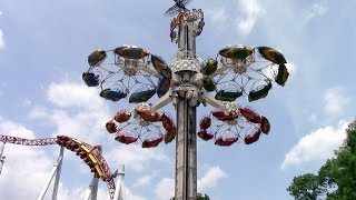 Flying Falcon offride HD Hersheypark [upl. by Eph]