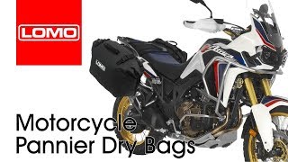 Lomo Motorcycle Pannier Dry Bags [upl. by Rosenzweig]