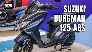 2025 New Scooter Suzuki Burgman 125 Abs Review [upl. by Dranoel630]