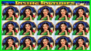 ★★JACKPOT HANDPAY★★50 BETS★★RISING FORTUNES HIGH LIMIT SLOT MACHINE BUENO DINERO MUSEUM SLOTS WMS [upl. by Morey574]