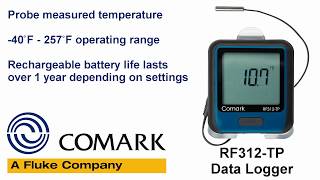 Comark Professional Grade Thermometers  RF311T amp RF312TP Data Loggers PDT300 Stem Thermometer [upl. by Piper899]