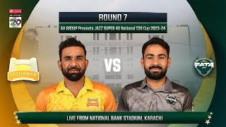 Live  Peshawar vs FATA  Match 59  National T20 202324  PCB [upl. by Sidnala100]