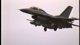 Royal International Air Tattoo 1997 Arrivals With Radio Coms Filmed in Hi8 Airshow World [upl. by Gurolinick780]