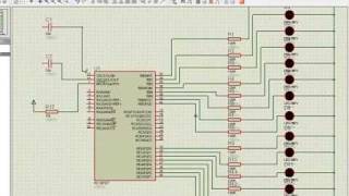 Proteus  PIC16F877  Ejemplo 1 Diagrama esquemático [upl. by Rella]