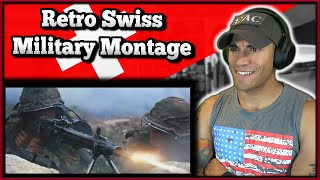 Marine reacts to Retro Swiss Army Montage [upl. by Adnuhsor]