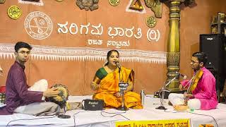 Tillana in Raga Paras  Carnatic Music by Hemalatha Rao [upl. by Tavis]