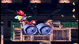 Lockjaws Saga 12 Hours  DKC2 Diddys Kong Quest [upl. by Philo817]