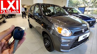 Maruti Suzuki Alto 800 LXI On Road Price Features Interior and Exterior Review [upl. by Frech]