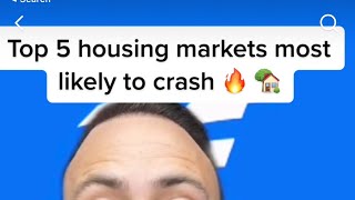 Zillow Top 5 markets heading for a Housing Crash [upl. by Inva]