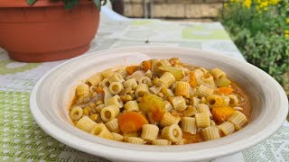 Pasta e lenticchie lacucinadicasa [upl. by Fabrienne576]