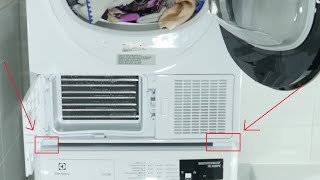 Simplest Way How to Put Dryer on the washing machine On Top [upl. by Narahs]