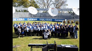 Exeter Township SHS marching band performance on 6abc Action News 10182024 [upl. by Olfe]