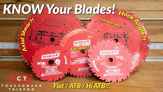 Picking Circular Saw Blades  Table Saw  Miter Saw [upl. by Kore]