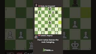 Magnus Carlsen Plays The Chess Move Of The Year [upl. by Edijabab]