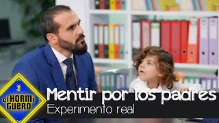 El experimento sobre la reacción de los niños al escuchar mentir a sus padres  El Hormiguero [upl. by Hgieleak]