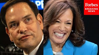 Top VP Contender Marco Rubio Makes Fun Of Kamala Harriss Laugh At Trump Florida Rally [upl. by Cecilla]