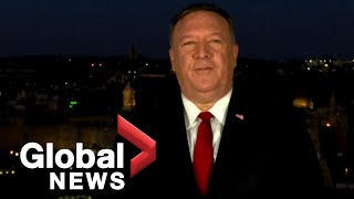 Mike Pompeo defies precedent possibly law to endorse Trump during RNC  FULL SPEECH [upl. by Anu]