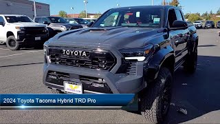 2024 Toyota Tacoma Hybrid TRD Pro Crew Cab Napa Vallejo Fairfield Petaluma Santa Rosa [upl. by Iniffit]