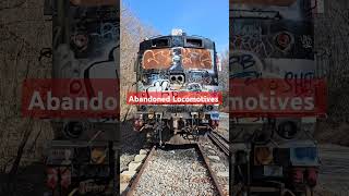 1 of 28 abandoned locomotives waiting to be scrapped SHORTS TRAINS [upl. by Yelsa464]