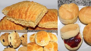 4 Easy scones Recipes  How to bake scones [upl. by Leahcimnhoj]