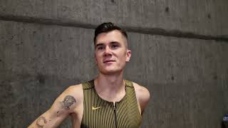 Jakob Ingebrigtsen on trying to avoid illness and why crosstraining when fit is quotvery strangequot [upl. by Abekam]