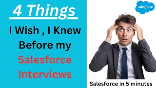 Tips for a successful Salesforce Interview [upl. by Lilas]