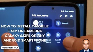 How to Install TMobile eSIM on Samsung Galaxy S23FE  StepbyStep Guide [upl. by Rodnas820]