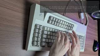 IBM Model M122 Type3 Soarers converter boltmod typing [upl. by Inek]