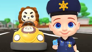 Police Man Song and Kindergarten Nursery Rhymes for Kids [upl. by Kenlee698]