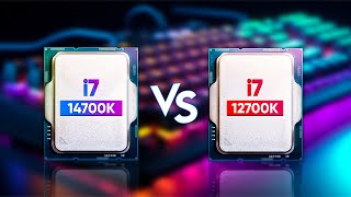 Core i7 14700K vs i7 12700K Worth Upgrading [upl. by Onilecram]