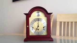 hermle westminster chime bracket clock [upl. by Aillicirp176]