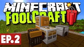 Minecraft FoolCraft 3  Foundry Ore Doubling 2 Modded Survival [upl. by Nahtnanhoj]