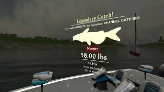 Rapala Fishing Pro SeriesLake GuntersvilleLegendary Channel Catfish Mudkitty [upl. by Akkim55]