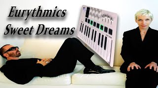 Eurythmics  Sweet Dreams  Arturia MiniLab 3  Tutorial and Live Loop Cover [upl. by Sicnarf]