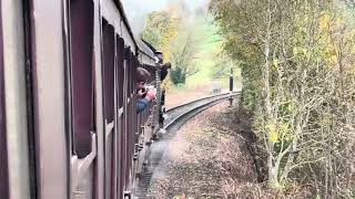 USATC S160 5197 in action Churnet Valley Railway 391024 Pt1 [upl. by Maharba602]