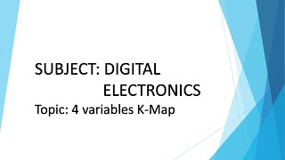 D17 4 variables Kmap [upl. by Solley]